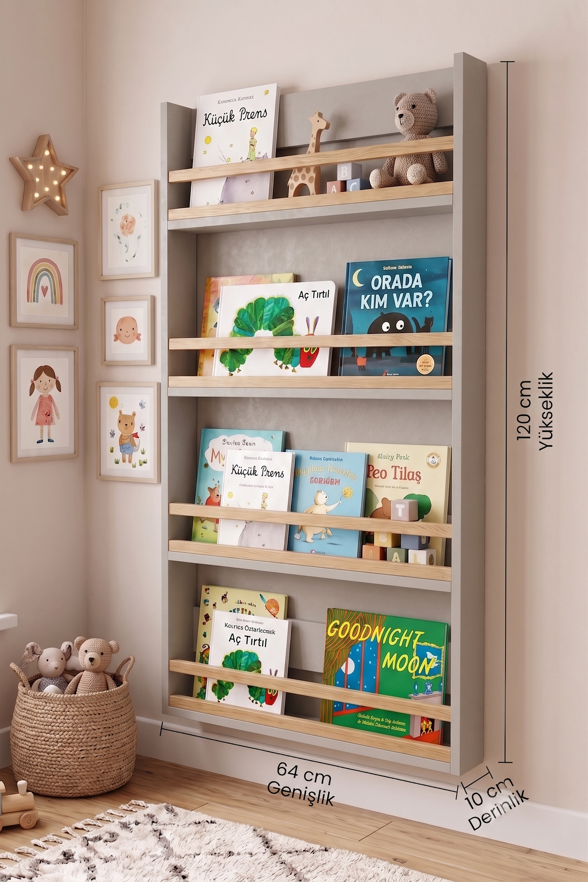 Етажерка Yuru Design Blom Coast - бук BL4-CK – изображение 2
