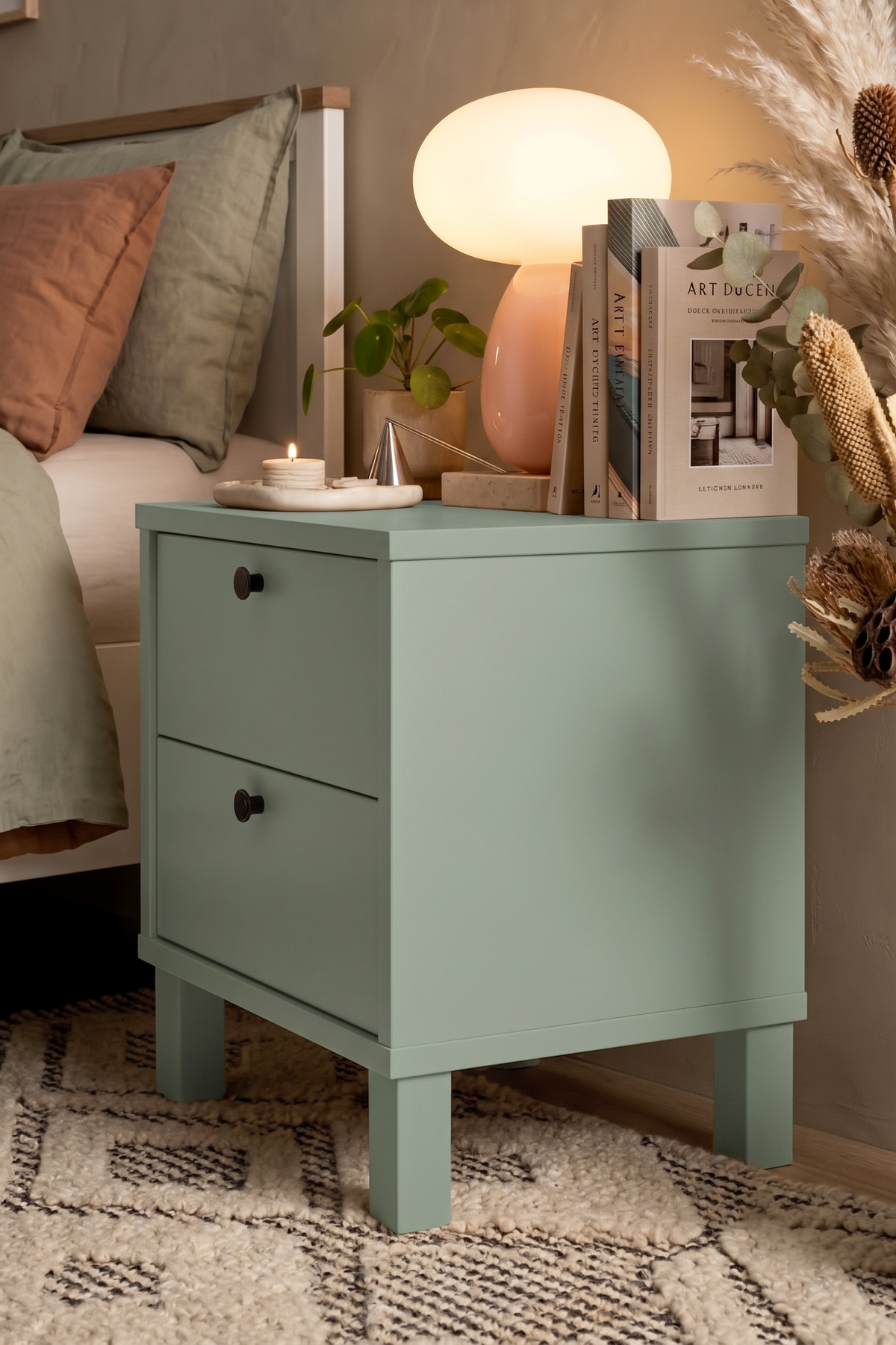 Yuru Design Nord Nightstand Dubrovnik Green ND9-Y – görsel 2