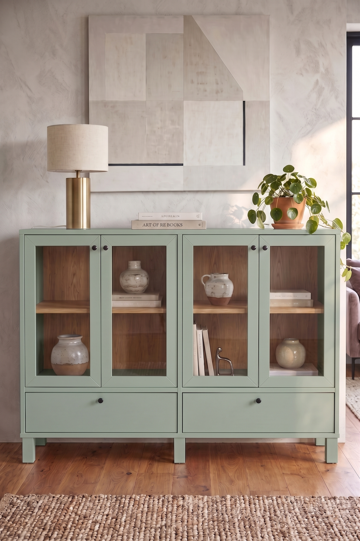 Yuru Design Yoda Скрин / Конзолна количка - Dubrovnik Green YD15-SY – изображение 4