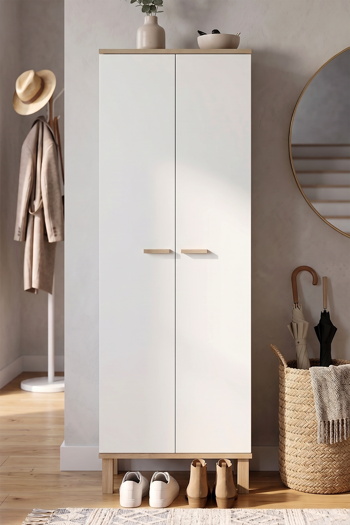Yuru Design Yoda Cloackroom Sepet - White YD2-SW – görsel 2