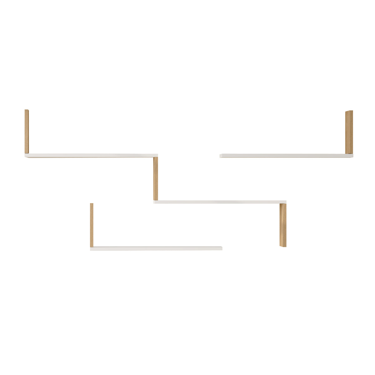 Yuru Design Shelf Wall Shelf Sepet - White WL28-SW – görsel 4