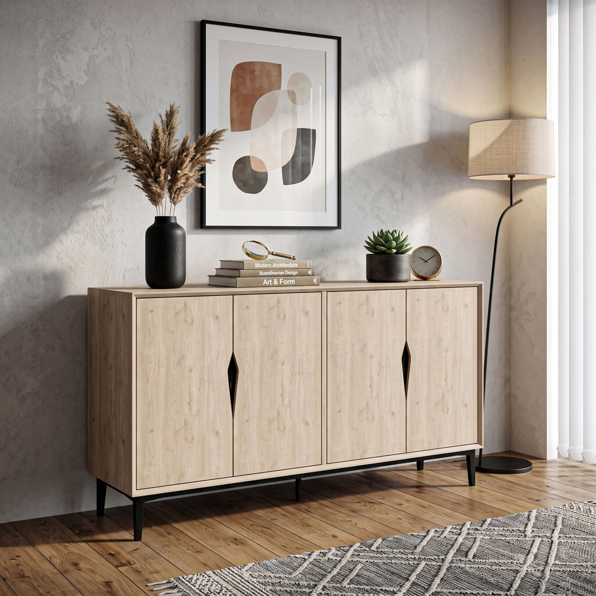 Arden 4-Door Конзола - Мек кош – изображение 2
