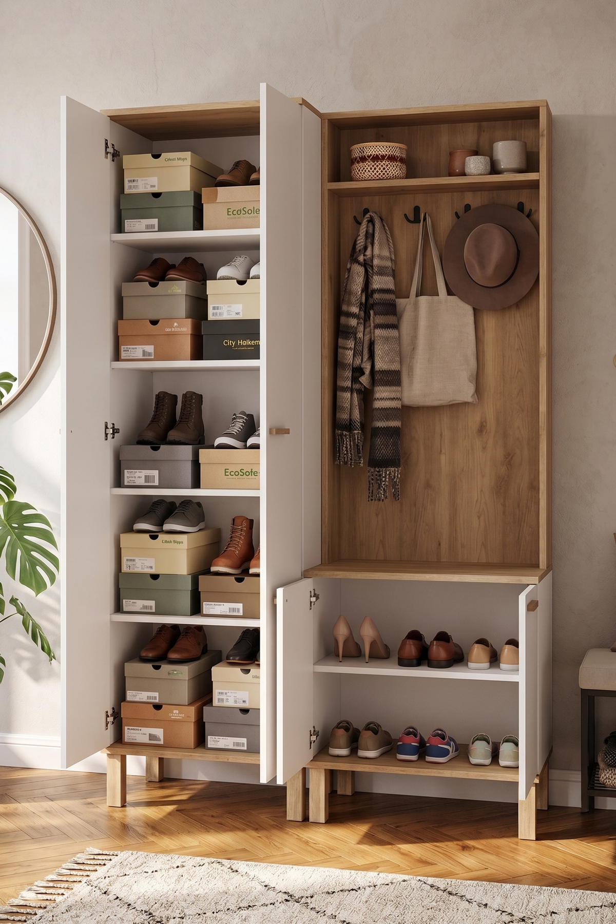 Yuru Design Yoda Cloackroom Sepet - White YD10-SW – görsel 6