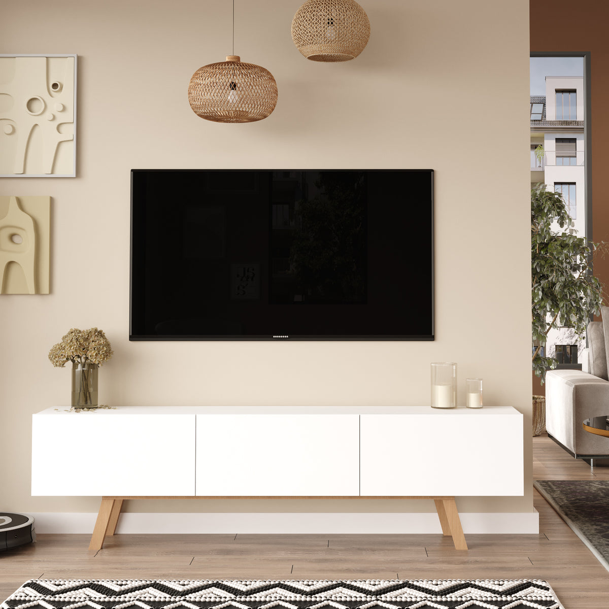 Pulse ТВ шкаф White – изображение 2