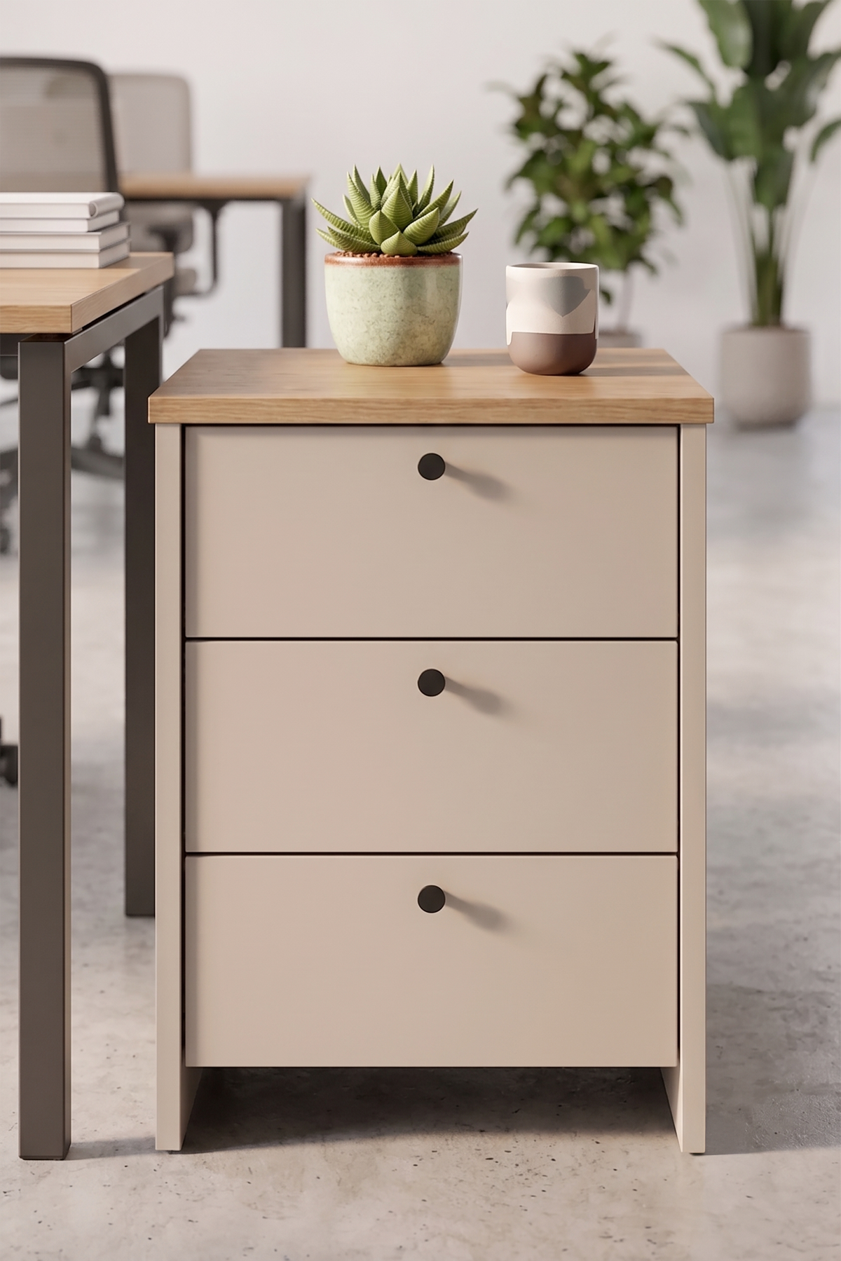 Yuru Design Alva Офис Кост - Количка AL3-COS