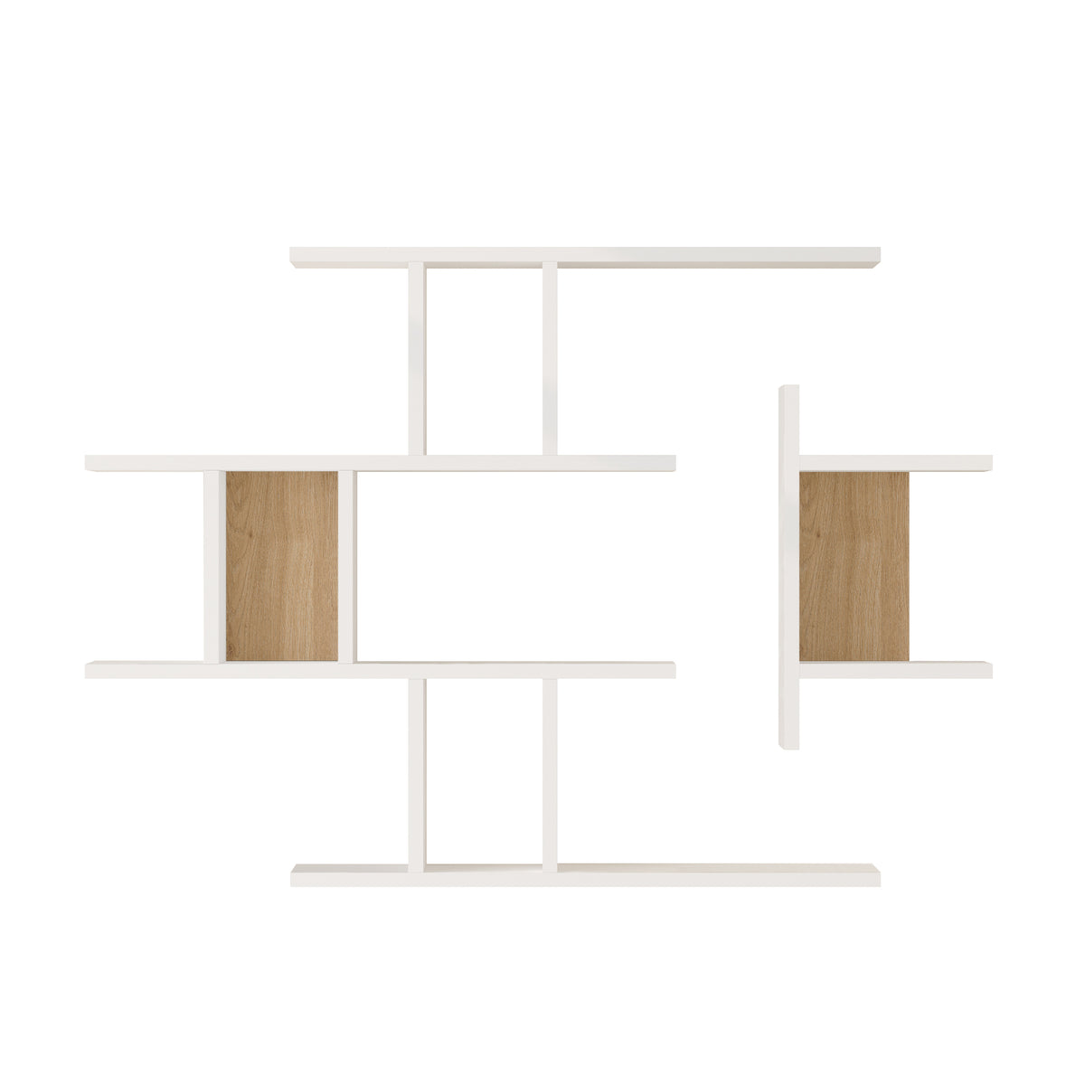 Yuru Design Shelf Wall Shelf Sepet - White WL25-SW – görsel 4
