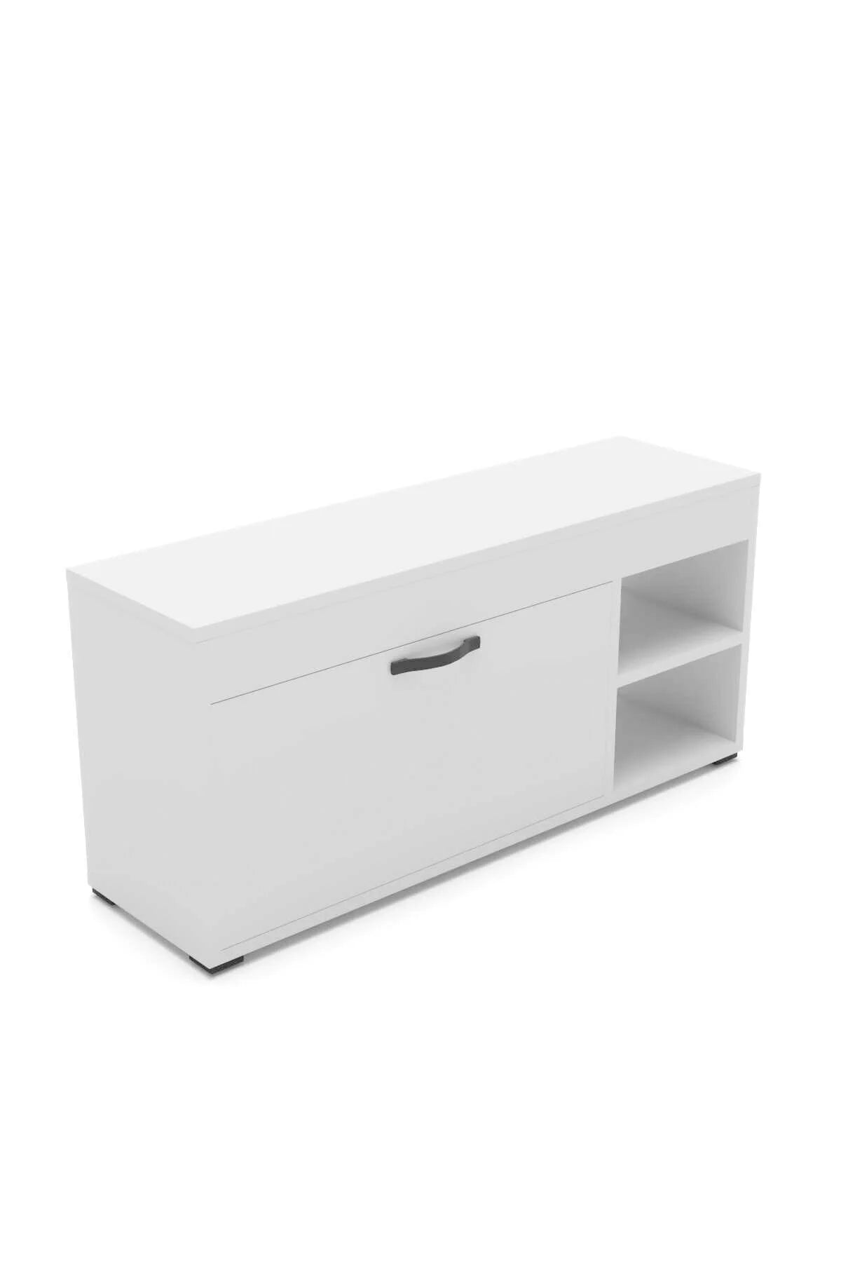 Шкаф за обувки бял 90 cm – изображение 5
