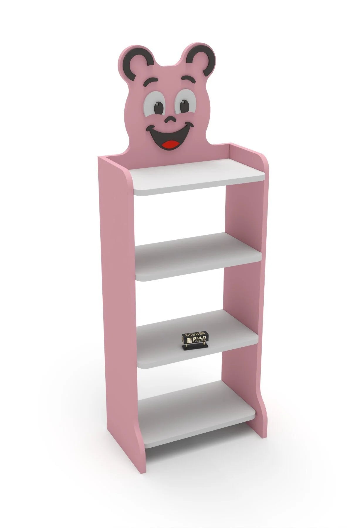 Детска етажерка Happy Face розова – görsel 5
