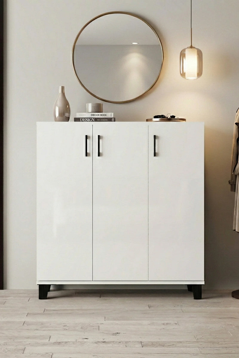 Shoe Cabinet Cabinet White 105 cm