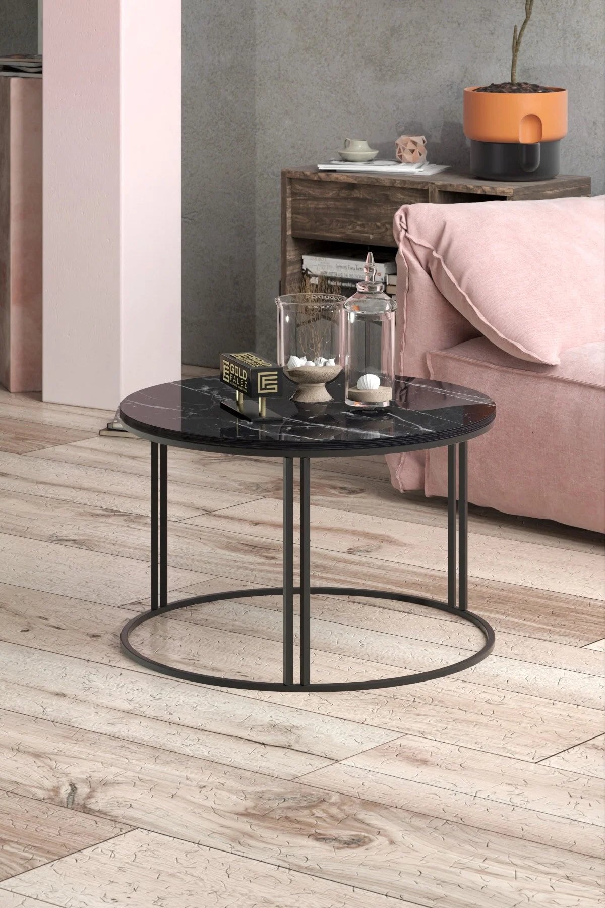 Специална холна маса Bendir Black 70 cm
