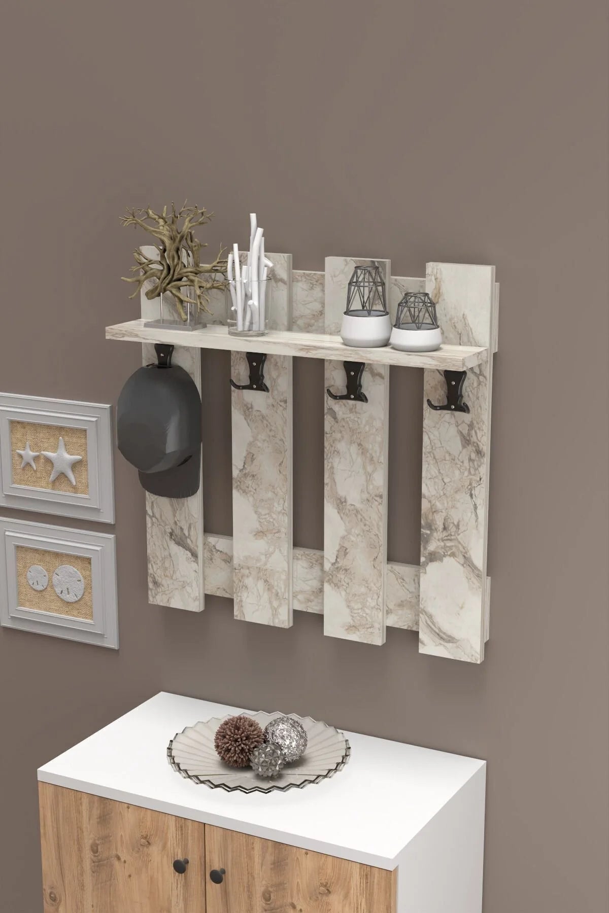 Стенна закачалка Country White 60 cm – изображение 4