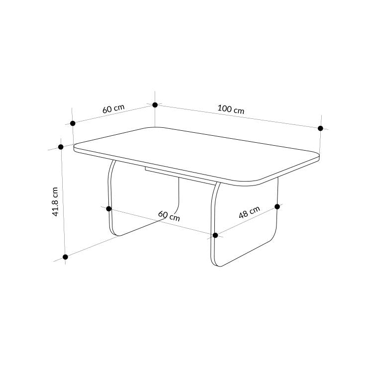PIETRA Coffee Table 100cm – image 4