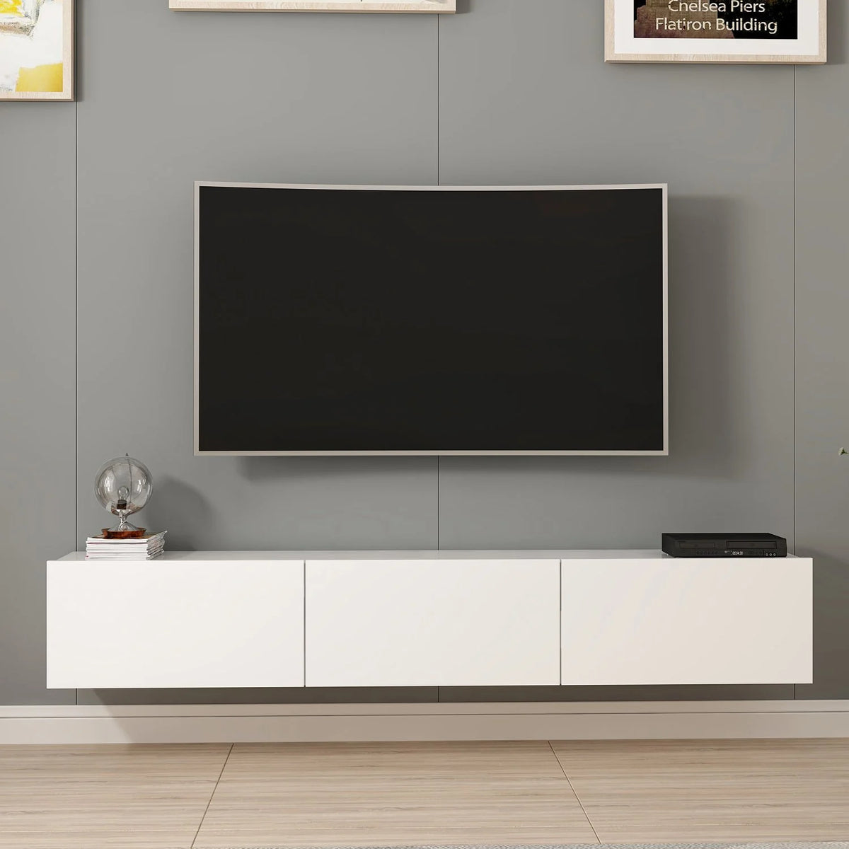 Rigel ТВ модул - бял – görsel 5