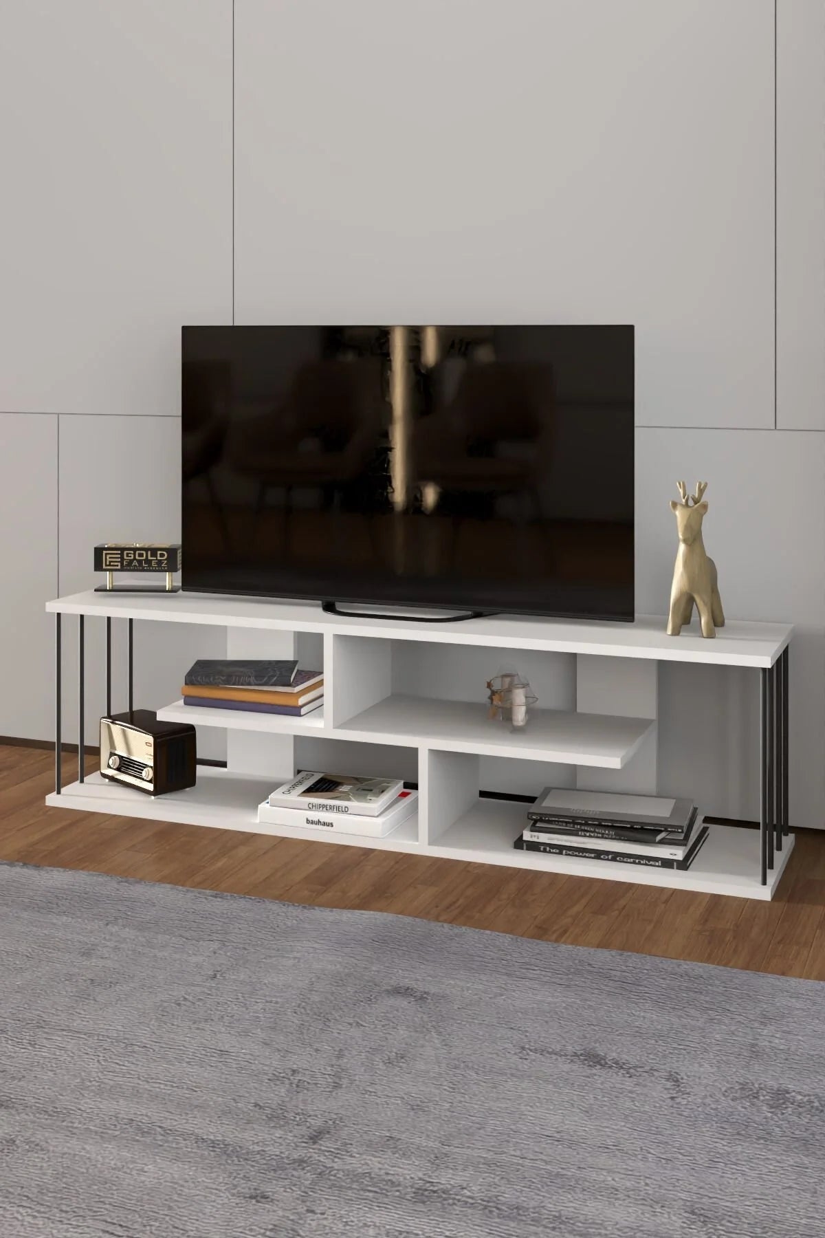 Телевизор Gzd Бял 140 cm – изображение 2