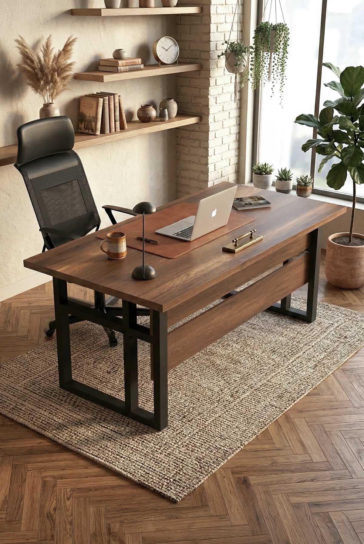 Ofis bürosu Marken с метален крак Барок 180cm*90cm MN01-BA