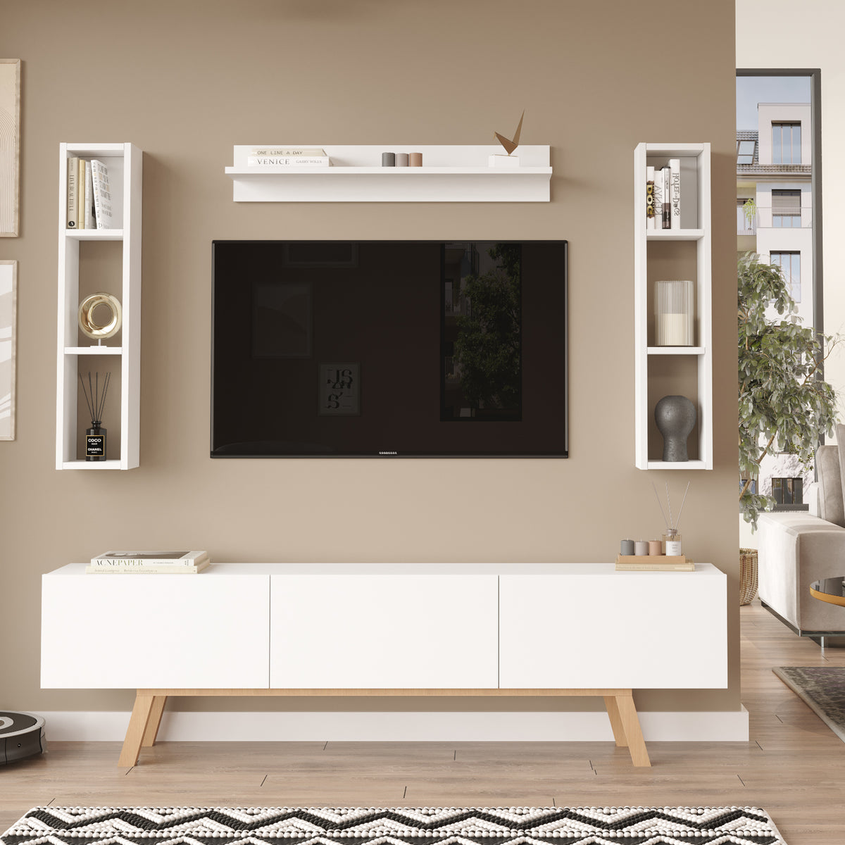 Yuru Design Pulse Медиен център бял PU3-W – изображение 2