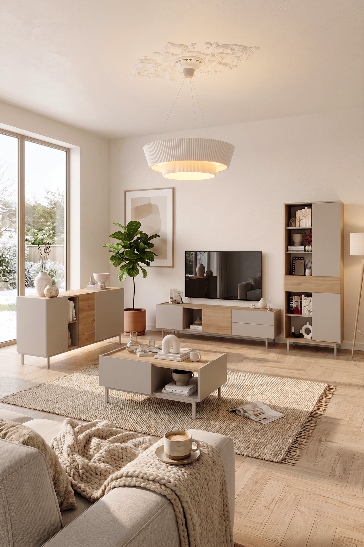 Yuru Design Sedra Livingroom Set Coast - Sepet SD11-CS – görsel 2
