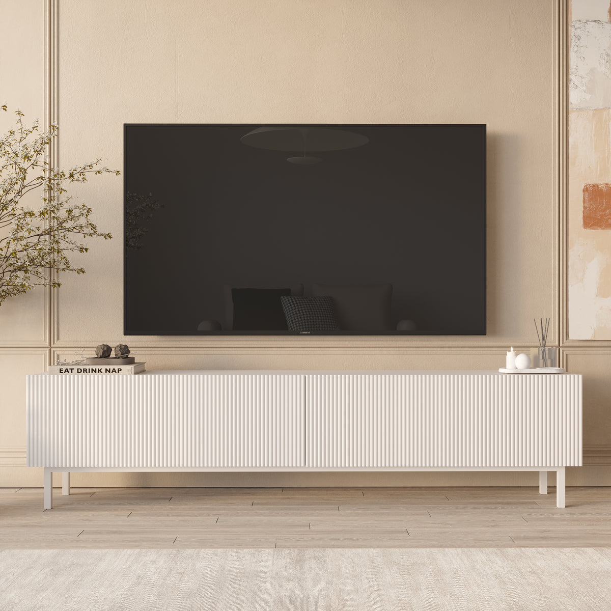 Lorien ТВ шкаф White – изображение 2