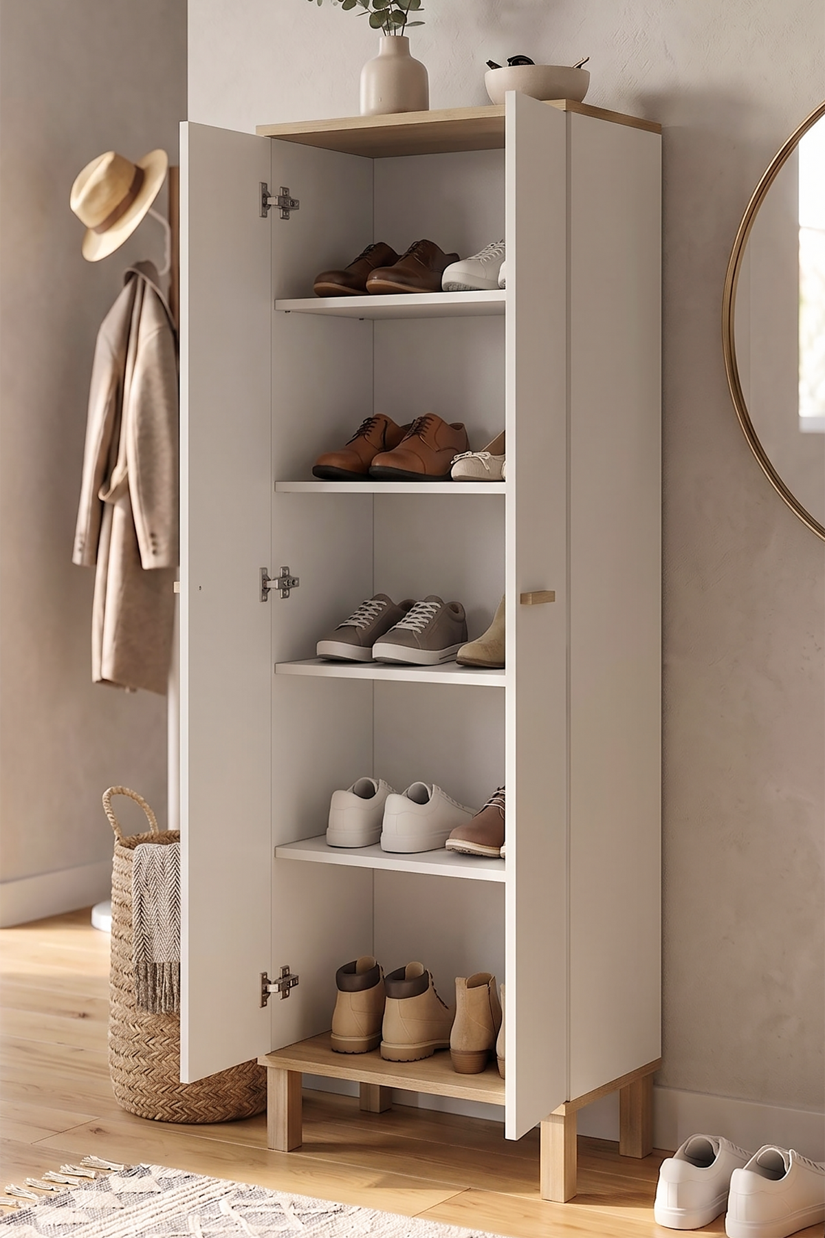 Yuru Design Yoda Cloackroom Sepet - White YD2-SW – görsel 3