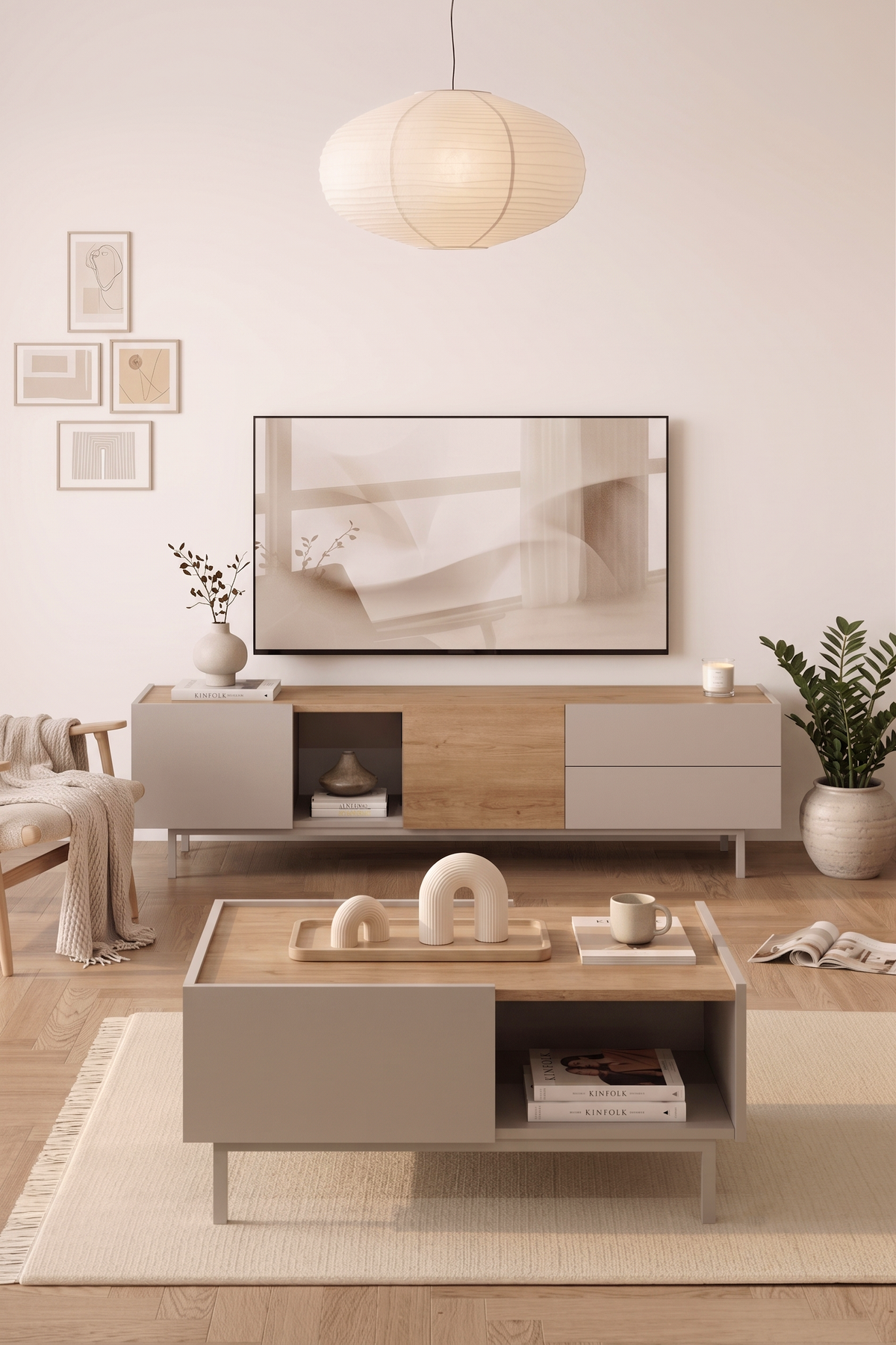 Yuru Design Sedra Livingroom Set Coast - Sepet SD9-CS – görsel 2