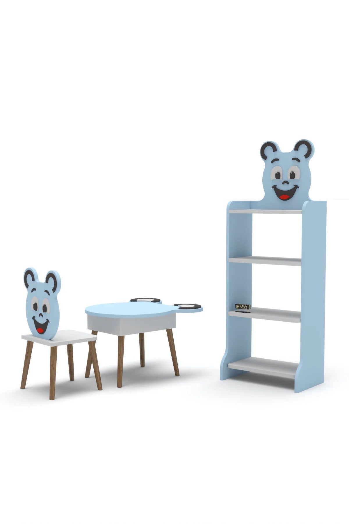 Комплект детски мебели Happy Face Многоцветен – изображение 4