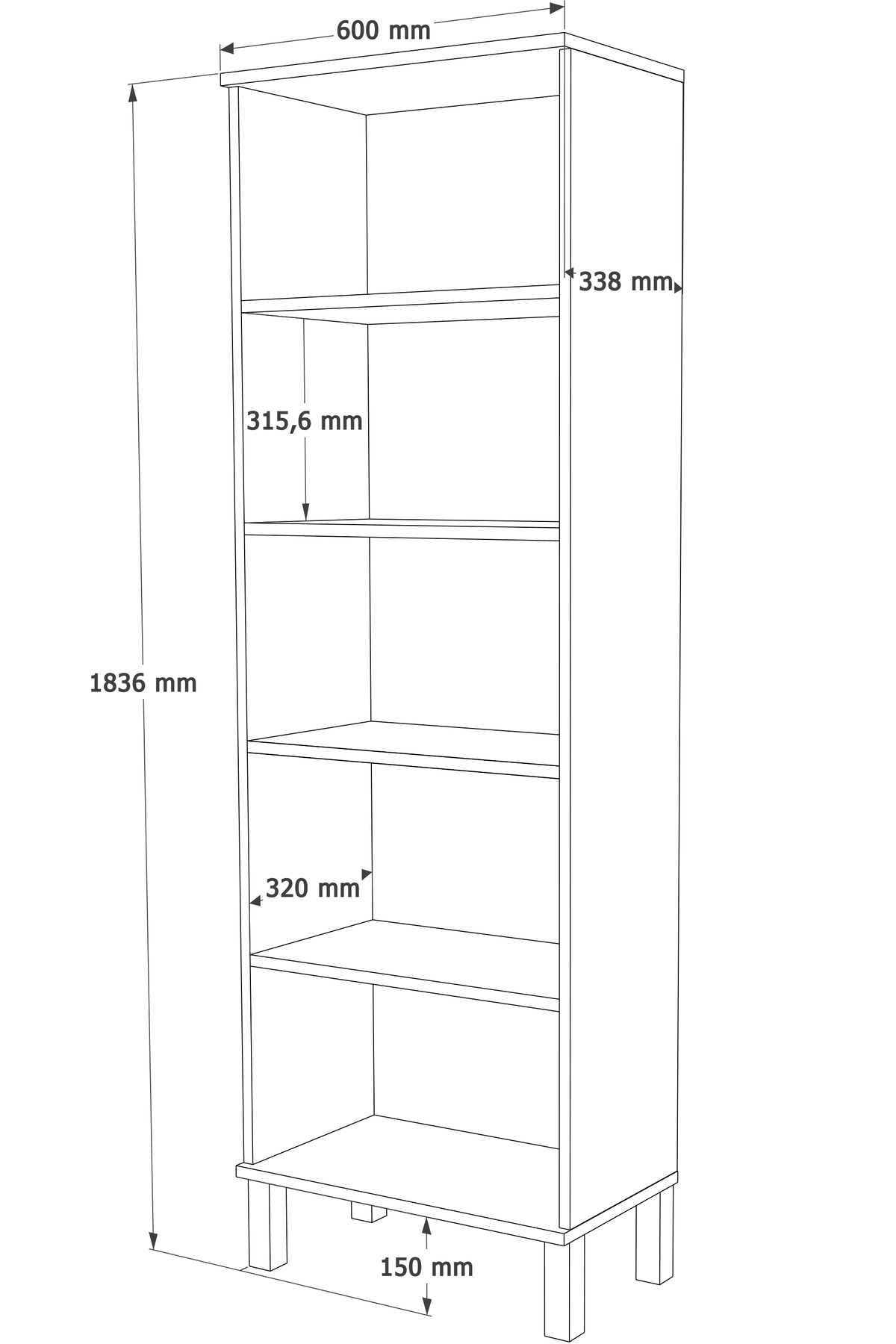 Yuru Design Yoda Cloackroom Sepet - White YD2-SW – görsel 4