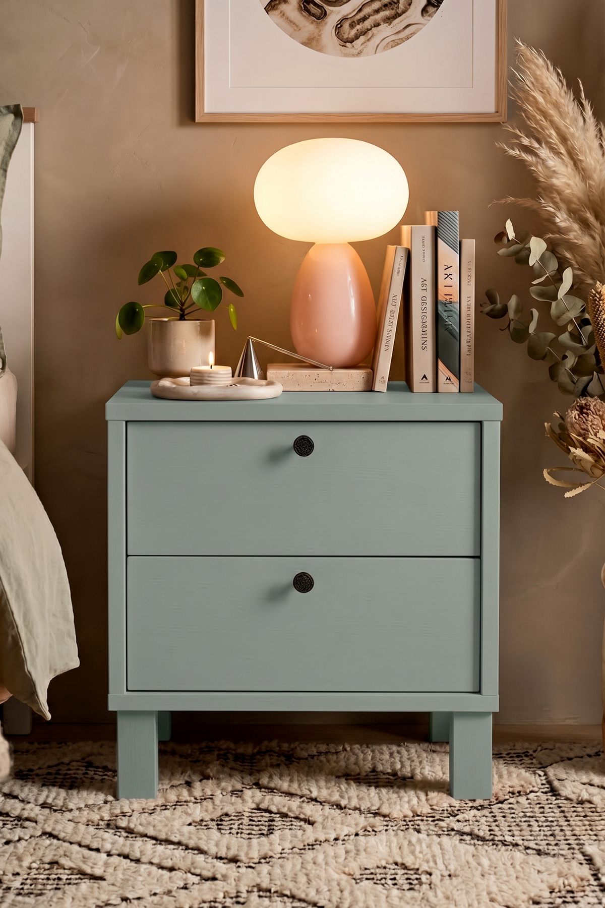 Yuru Design Nord Nightstand Dubrovnik Green ND9-Y