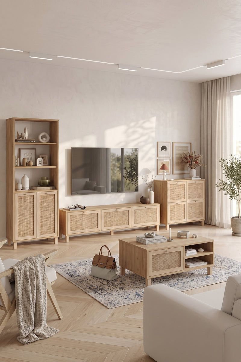 Yuru Design Dune Livingroom Set Sepet - Jute DN9-SJ