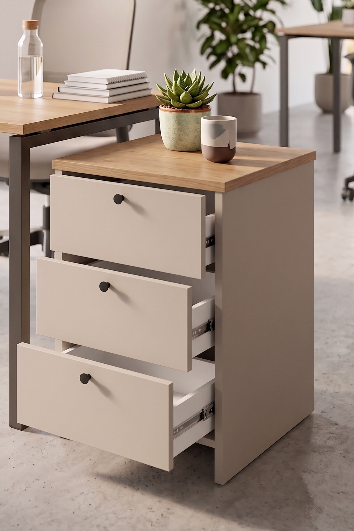 Yuru Design Alva Офис Кост - Количка AL6-COS – изображение 5
