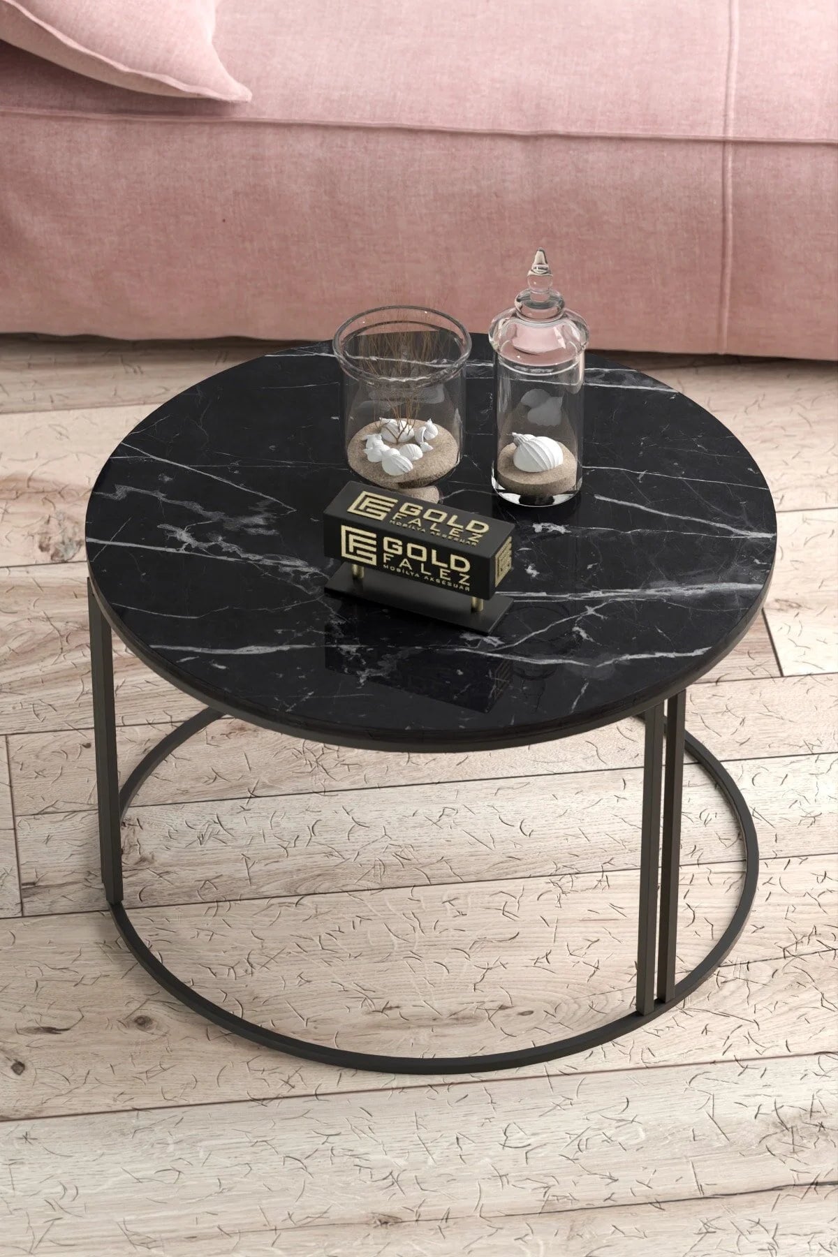 Специална холна маса Bendir Black 70 cm – изображение 2