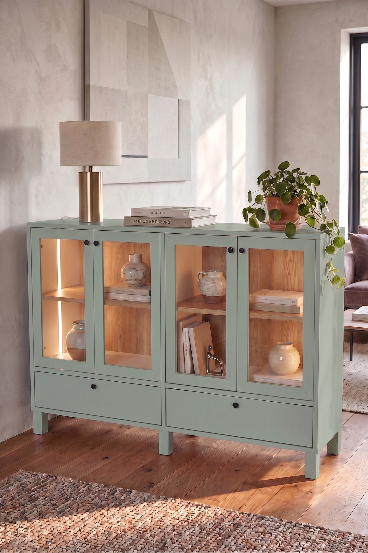 Yuru Design Yoda Скрин / Конзолна количка - Dubrovnik Green YD15-SY – изображение 3