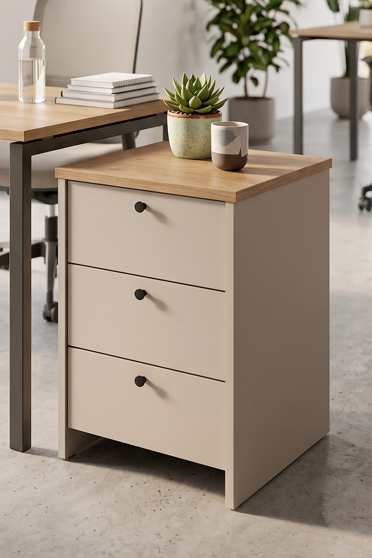 Yuru Design Alva Офис Кост - Количка AL3-COS – изображение 2