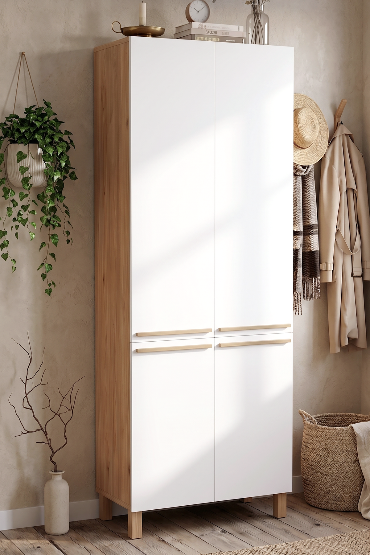 Yuru Design Lusso Кошница - Бяла Кошница - Бяла LU1-SW – изображение 2