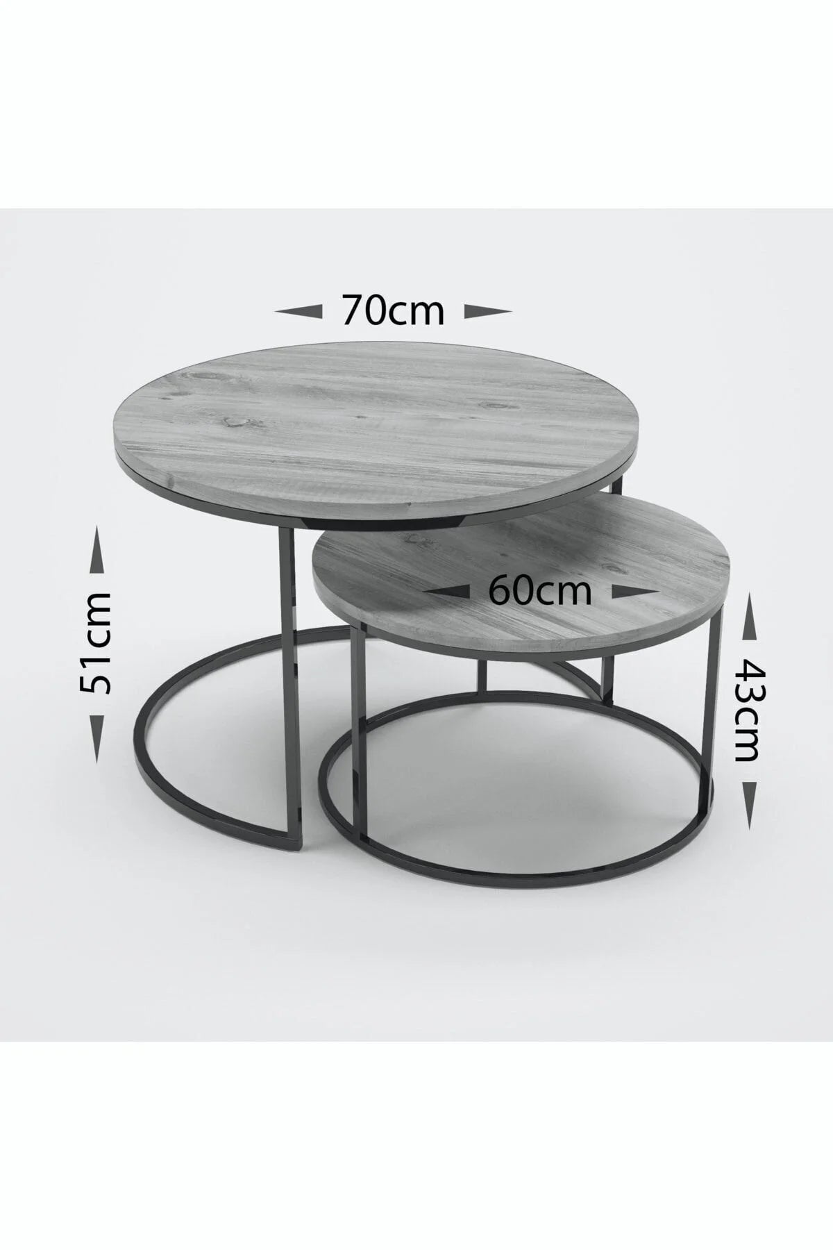 Специална холна маса от 2 части Черен мрамор – изображение 4