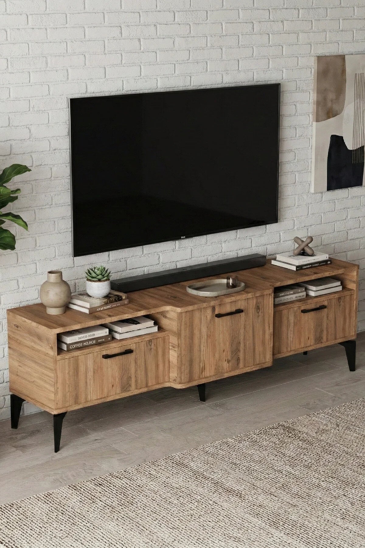 Стойка за телевизор Mistral Multicolor 160x40 cm – изображение 4