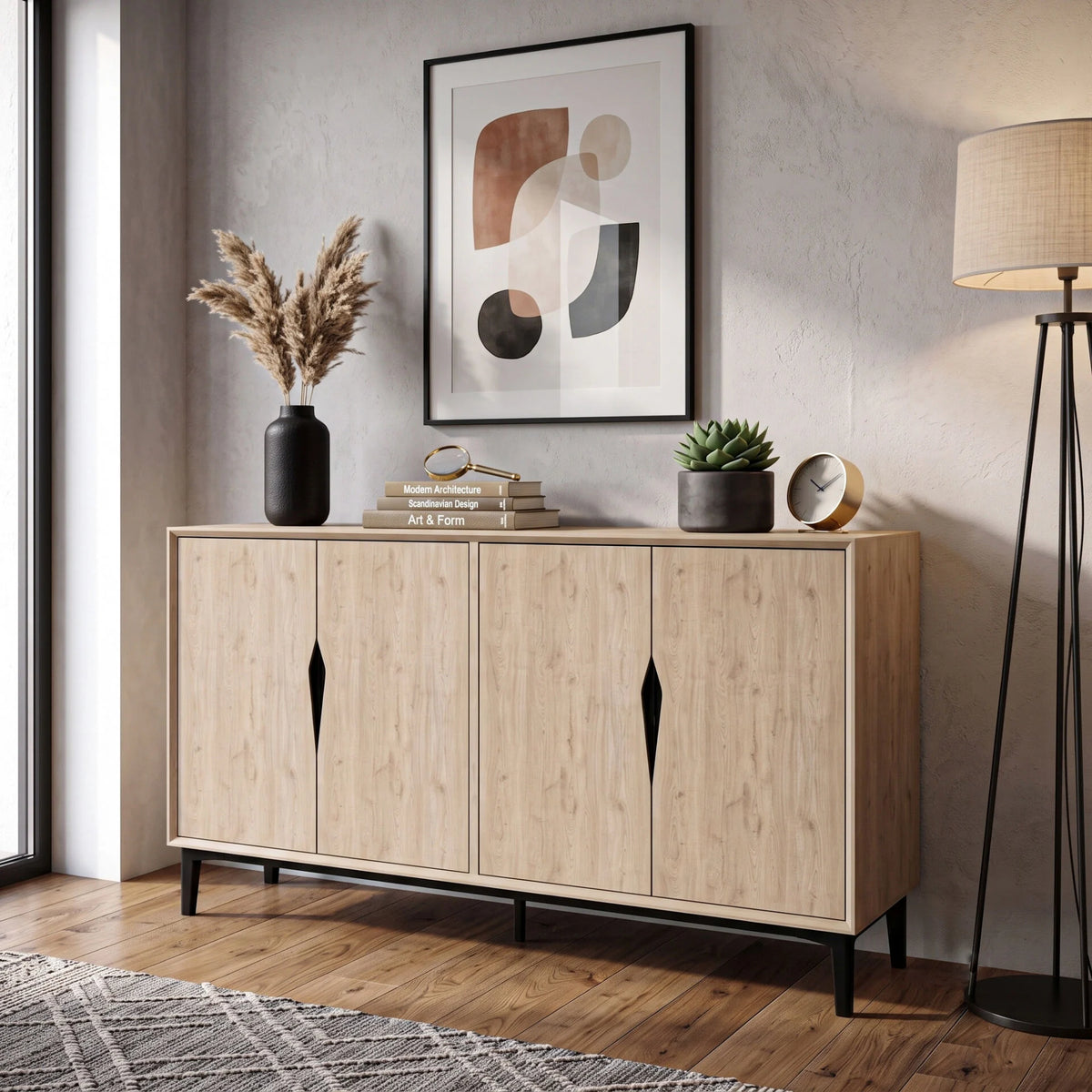 Arden 4-Door Конзола - Мек кош – изображение 3
