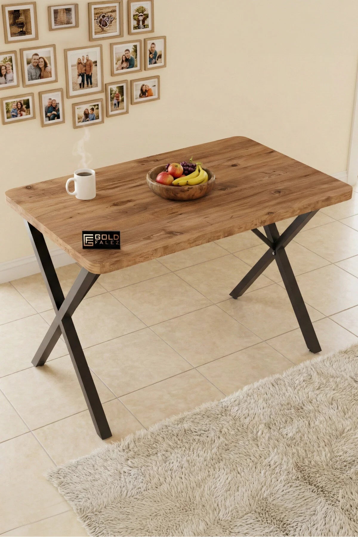 Трапезна маса Atlantic Brown 110x70 см