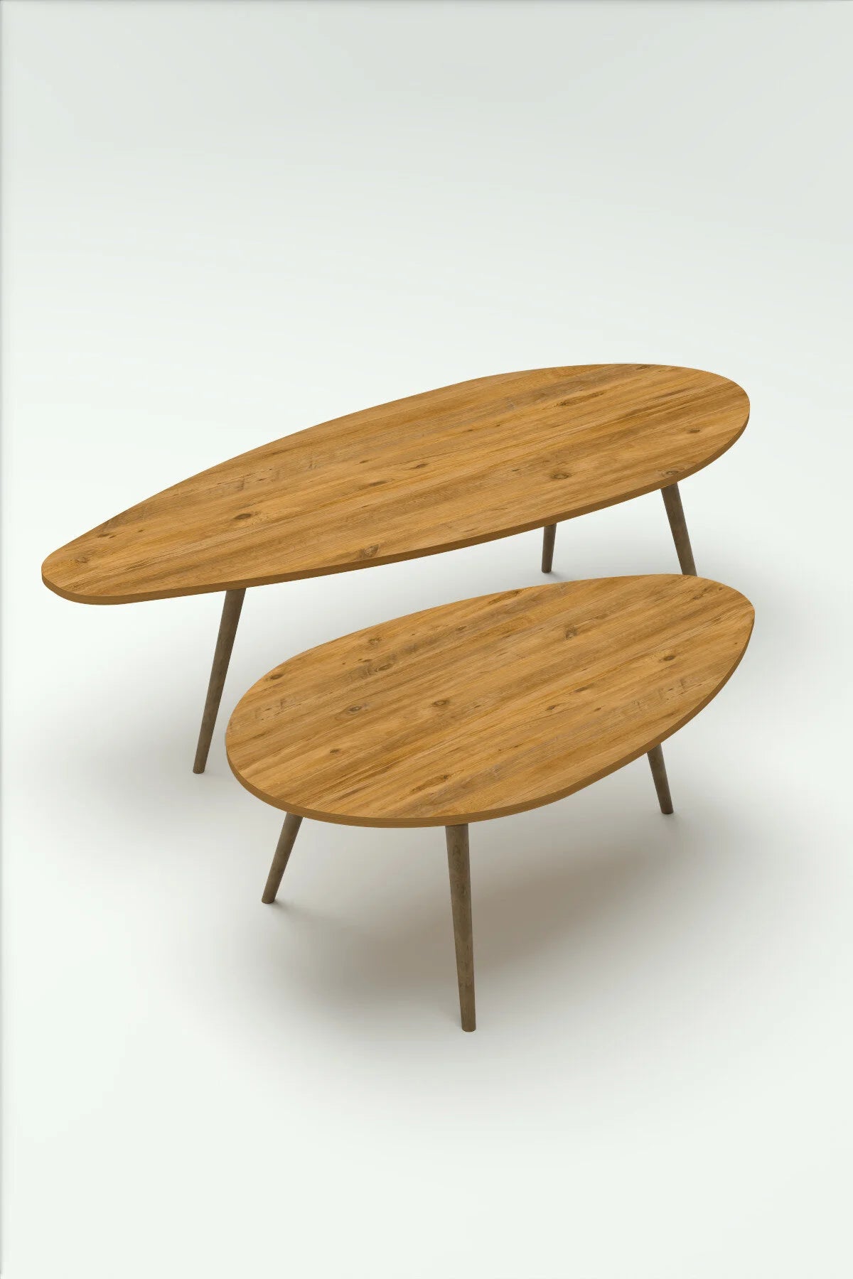 Комплект холна маса Ellipse ПДЧ Brown 116x46 – изображение 8