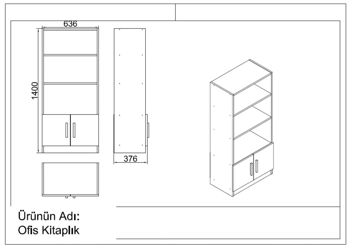 Vario ABCDF Офис комплект барок-антрацит VO15-BA – изображение 6
