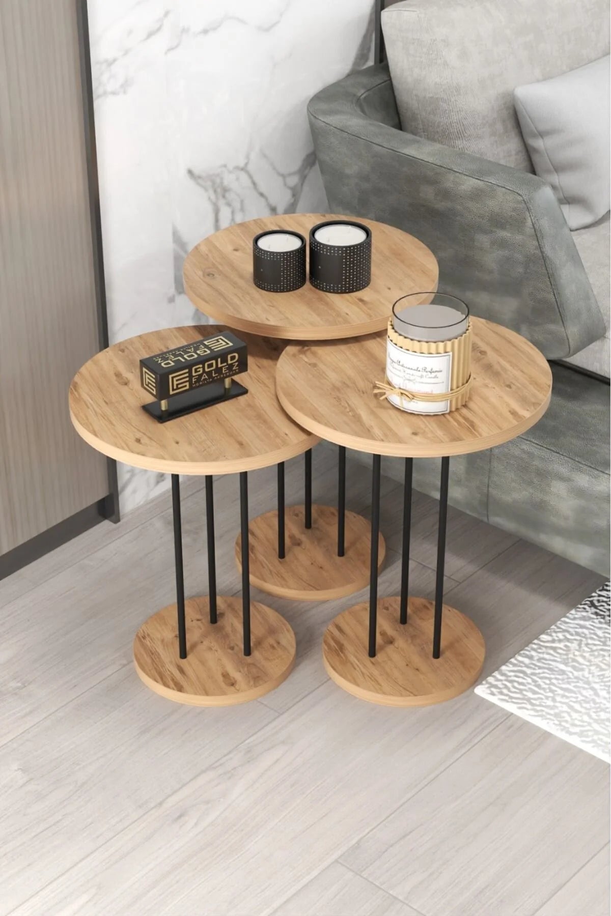 Метал Terra Nesting Pine Brown 3 части