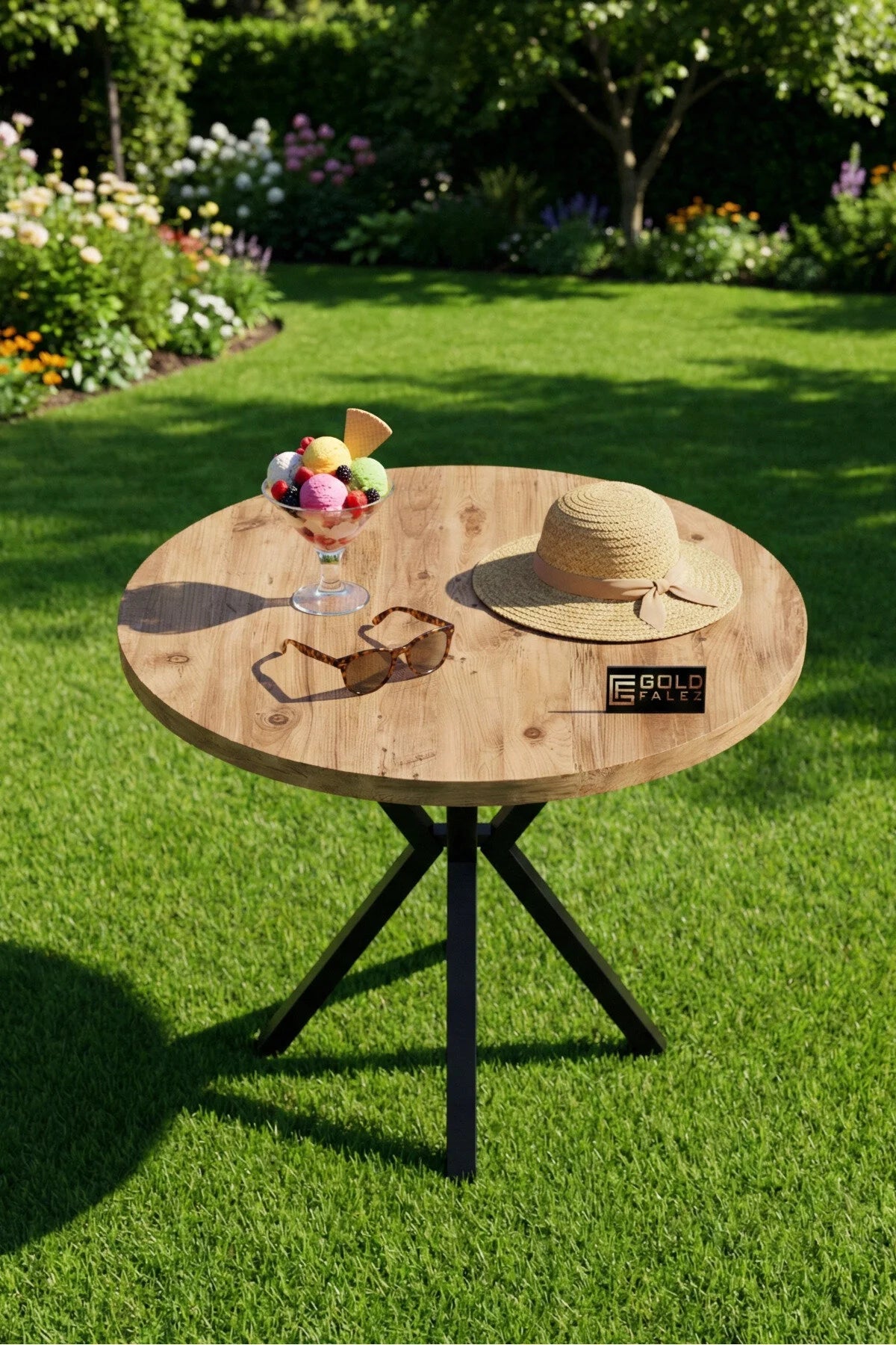 Комплект за маса Теди Сив Антрацит 90 cm – изображение 7