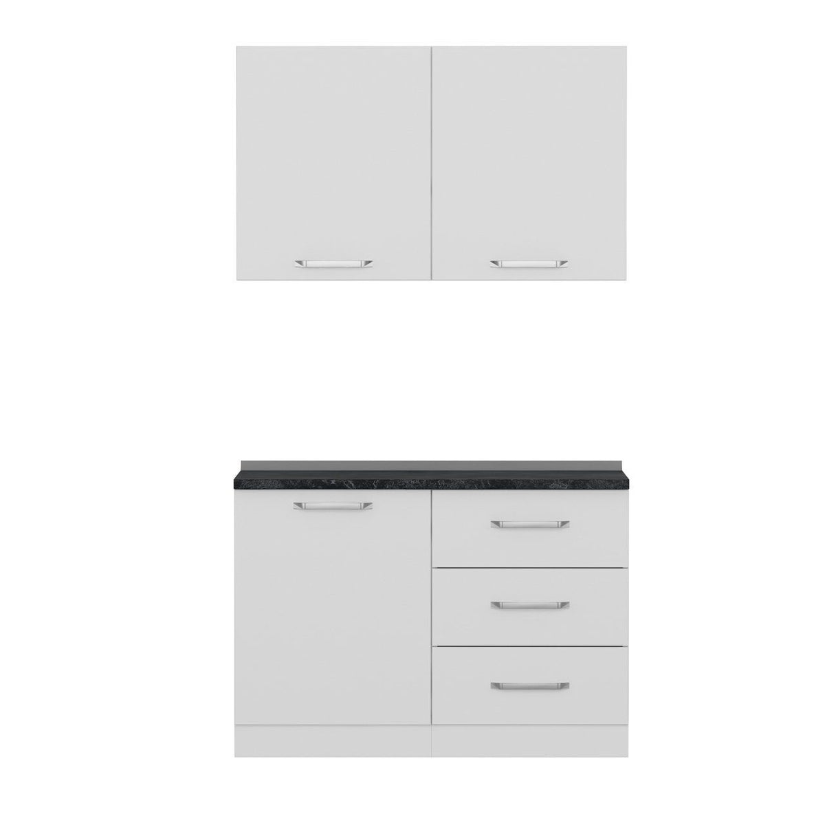 120 Cm Кухненски шкаф Бял 120-B2 – görsel 6
