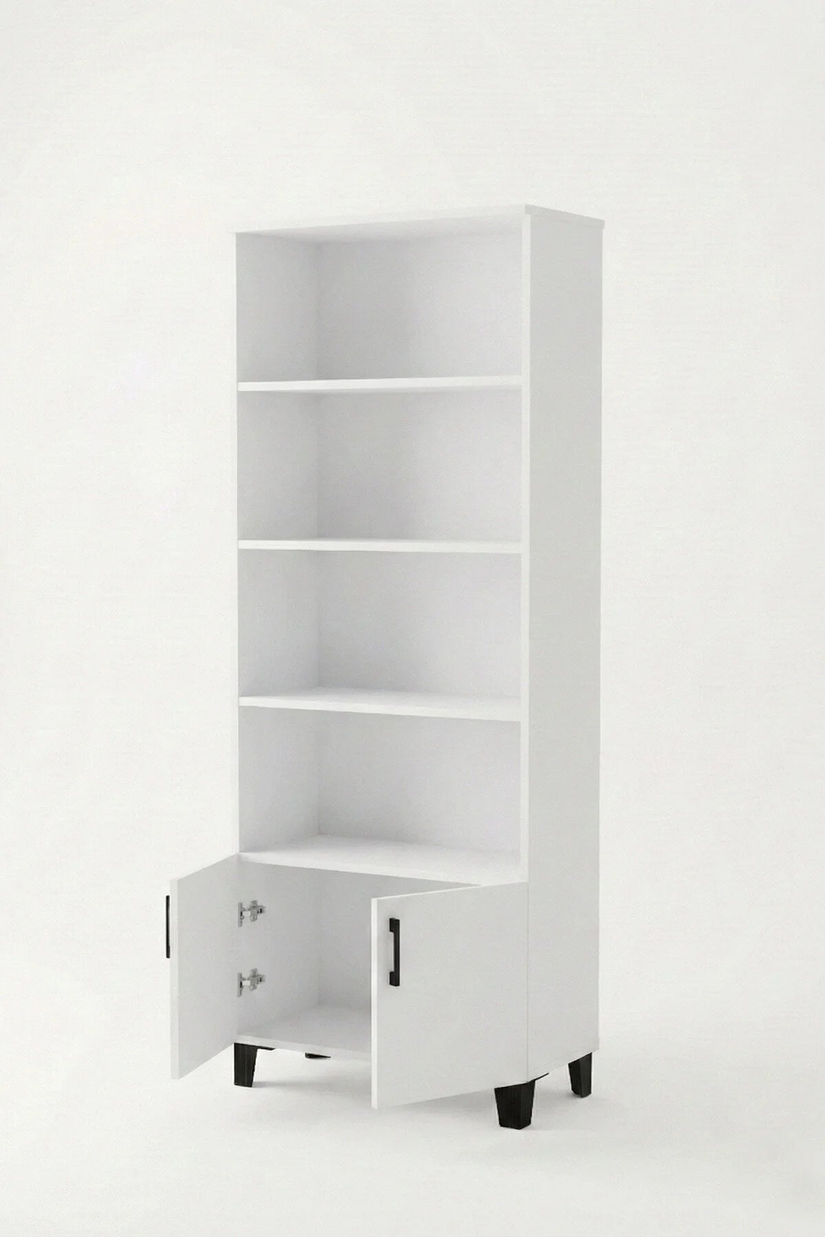 Многофункционален рафт ПДЧ бял 75x190 – görsel 7