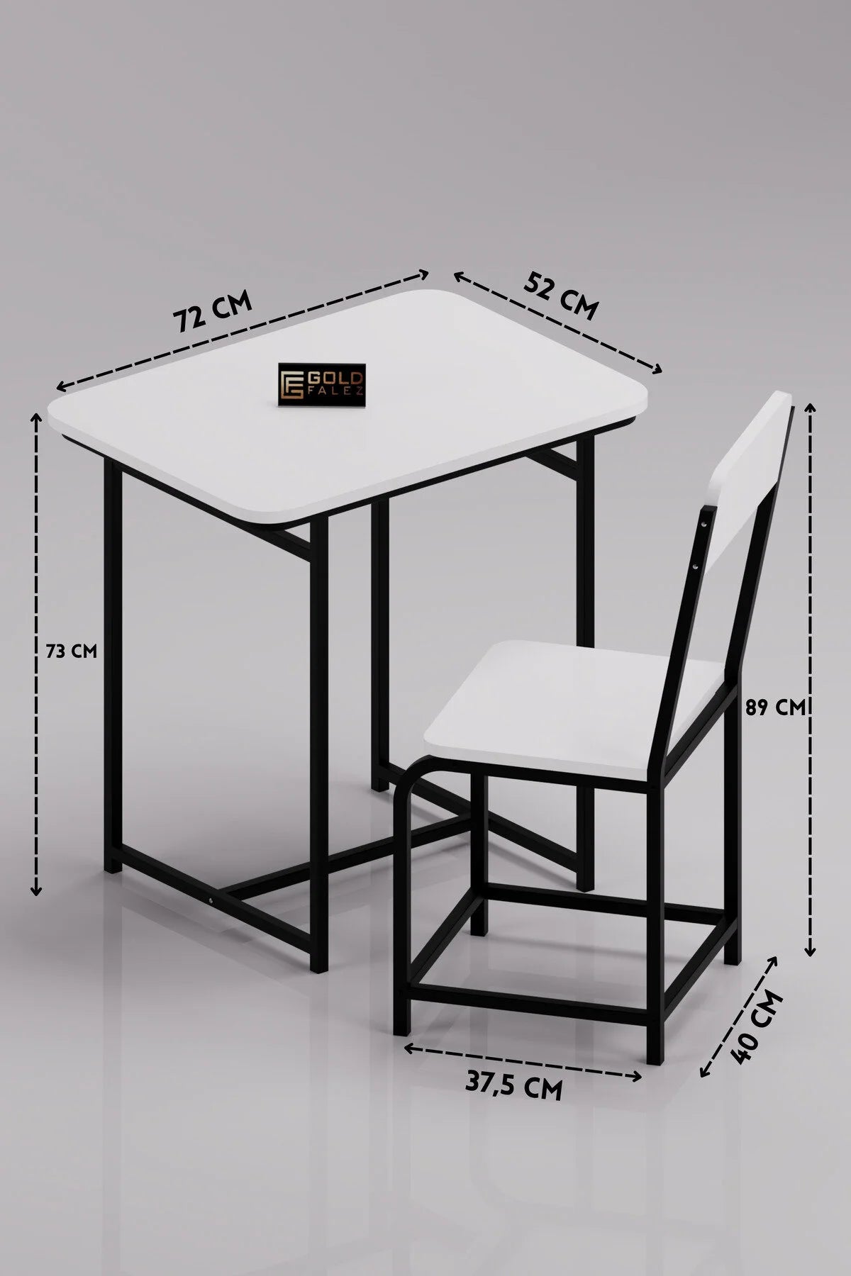 Бюро Minor ПДЧ бяло 72x52 – изображение 5