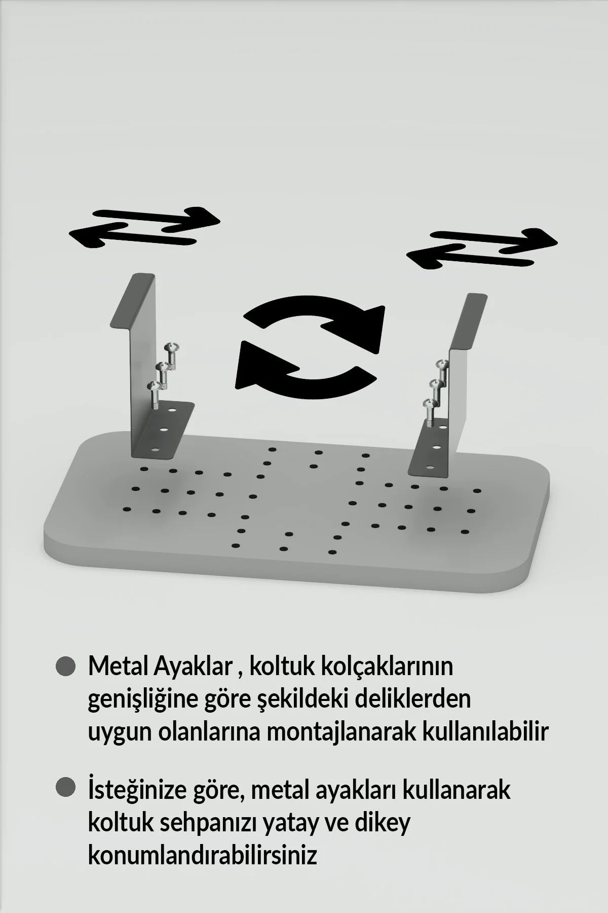 C Маса за кафе Странична маса Gordion Grey – изображение 4