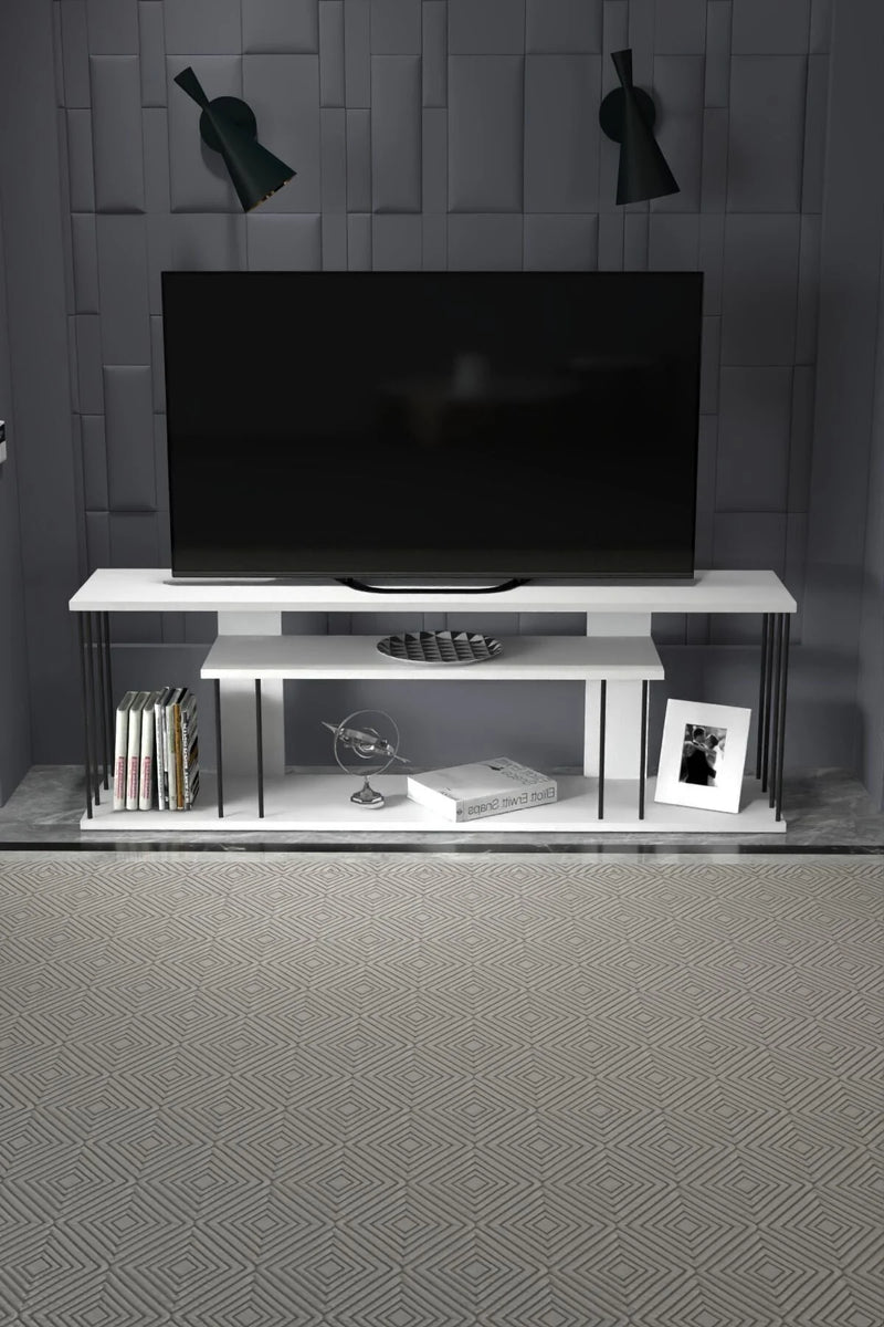 Телевизор Gzd Plus Бял 140 cm