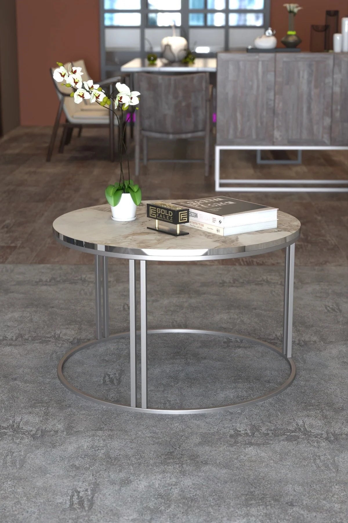 Специална Холна Маса Efes Бяла 70 cm – изображение 2