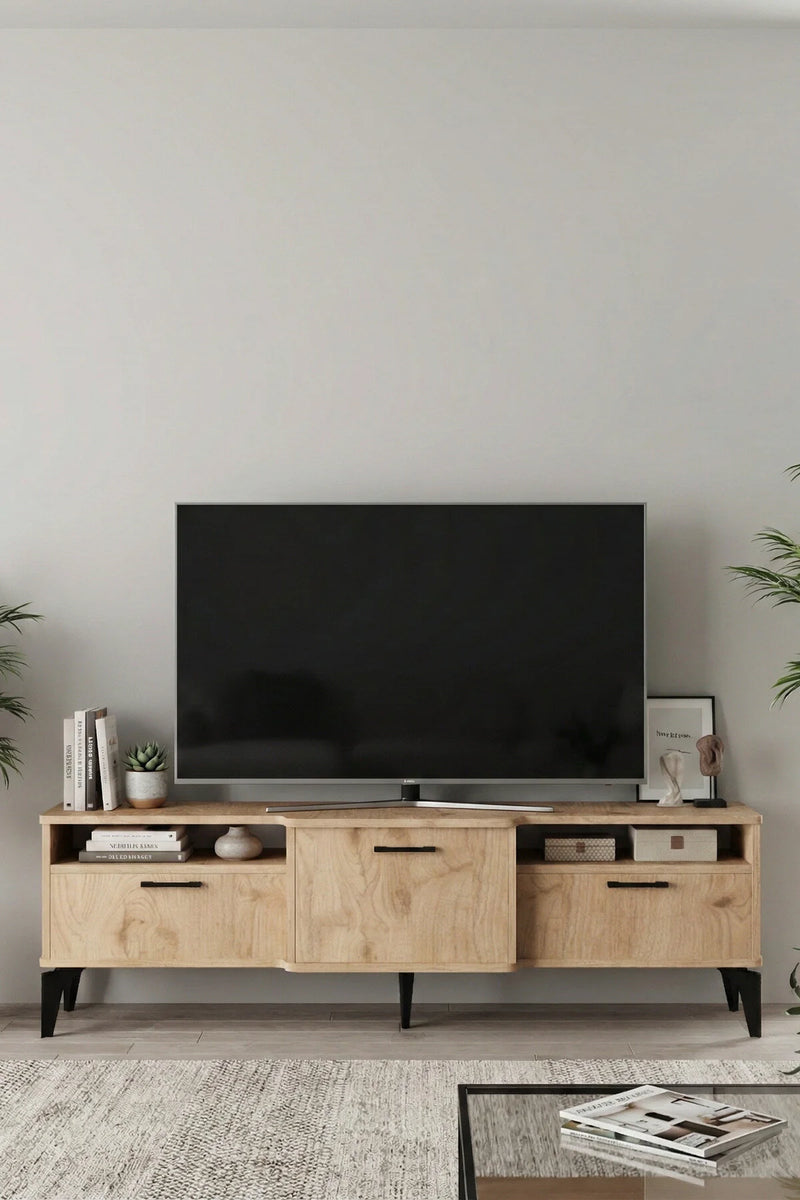 Поставка за телевизор Mistral ПДЧ бежово 160x40 cm