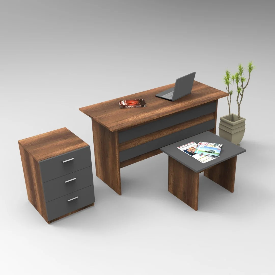 Vario ABC Office Desk Set Baroque-Anthracite VO9-BA – görsel 2