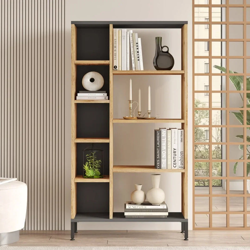 Кралска библиотека с метални крака бор